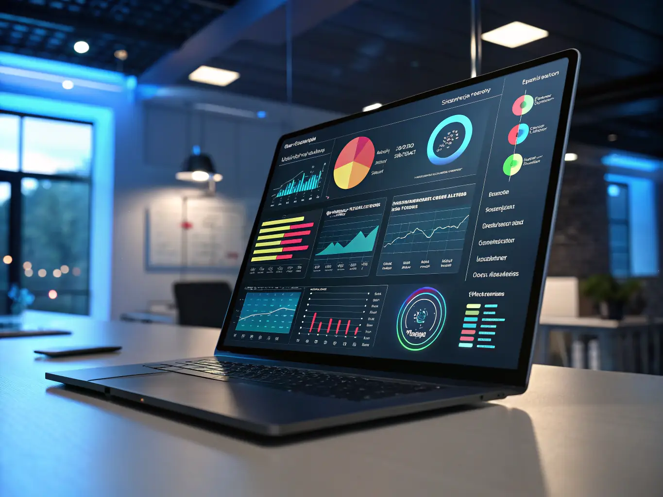 An image of a social media ad campaign dashboard with analytics, showcasing Blink Digital Consulting's proficiency in targeted digital advertising.